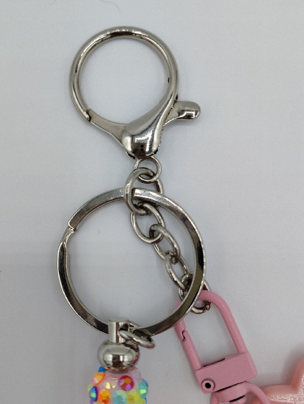 Handcrafted Pink Keychain/ Bag Charm - "It's Gonna Be A Good Day" - Picture 3 of 3